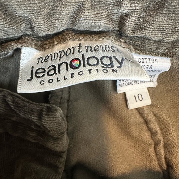 VTG 90’s Jeanology Brown Corduroy Boot Cut Flare Pants. Vertical Seam. Sz: 10. - Picture 6 of 16